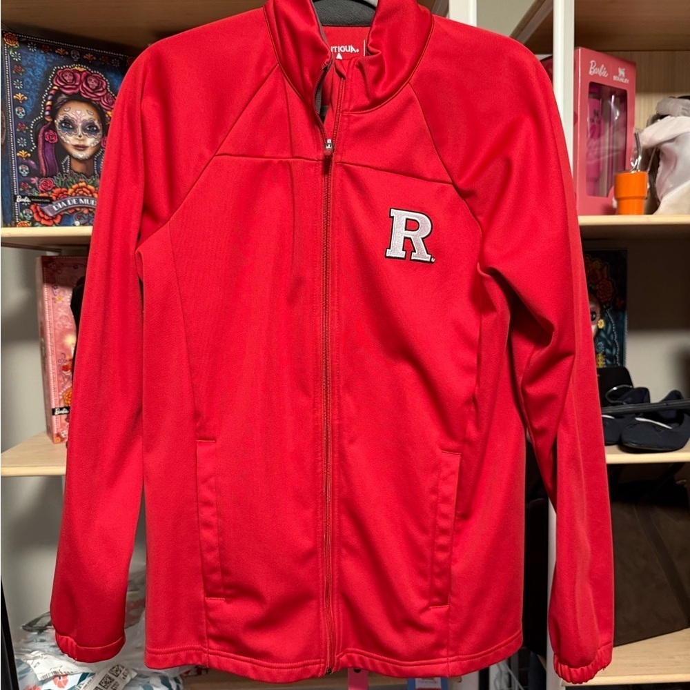 Rutgers men’s lightweight Zip up Jacket size Small